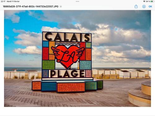 Certificat, récompense, panneau ou autre document affiché dans l'établissement Le côte d opale bohème plage