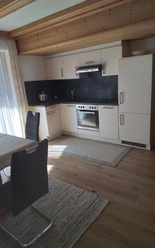 Kuchyň nebo kuchyňský kout v ubytování Lackenhof