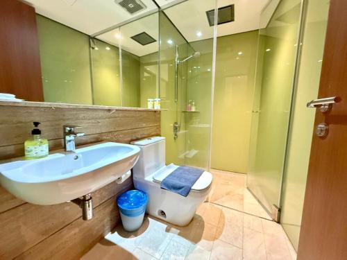 Phòng tắm tại Apartment KL Luxury Home Stay
