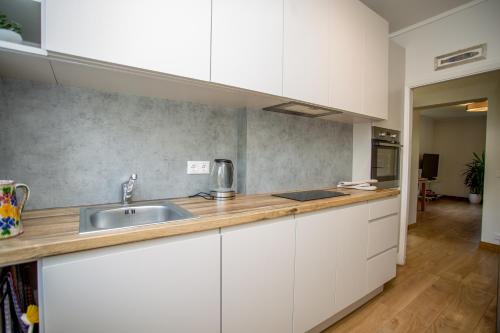 Køkken eller tekøkken på Stylish Apartment in Lasnamäe