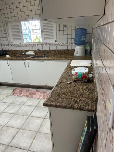 Køkken eller tekøkken på Casa beira mar Itamaracá