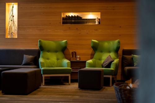 Posezení v ubytování Kienle - das Kräuterhotel