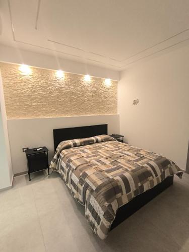 Postel nebo postele na pokoji v ubytování La myrea