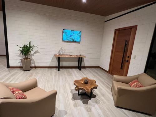 Un lugar para sentarse en Azlins House