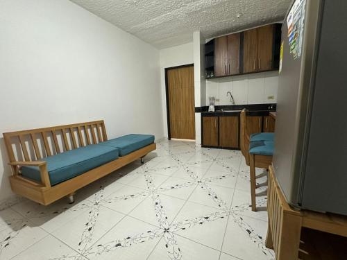 Køkken eller tekøkken på Casa Vacanza apartamento 4