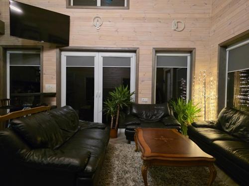 Et opholdsområde på Sodyba Prie Tvenkinio