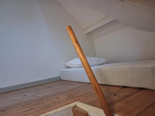 Postel nebo postele na pokoji v ubytování Apart studio9