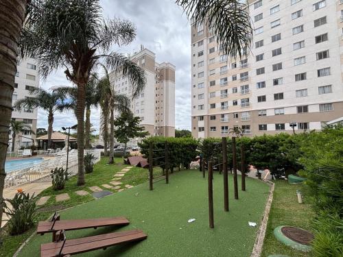 En have udenfor Apartamento em Curitiba
