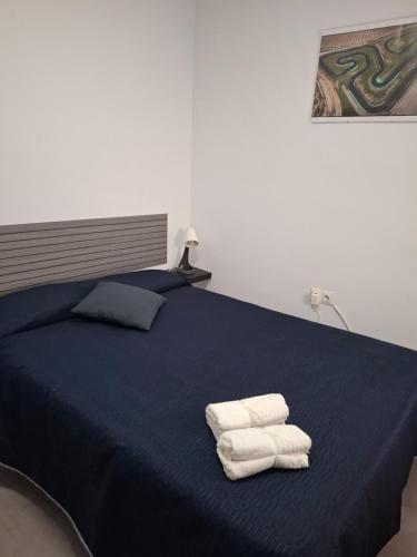 Ένα ή περισσότερα κρεβάτια σε δωμάτιο στο Casita La Biznaga II