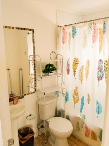 Ένα μπάνιο στο Cabañas La Boca 1