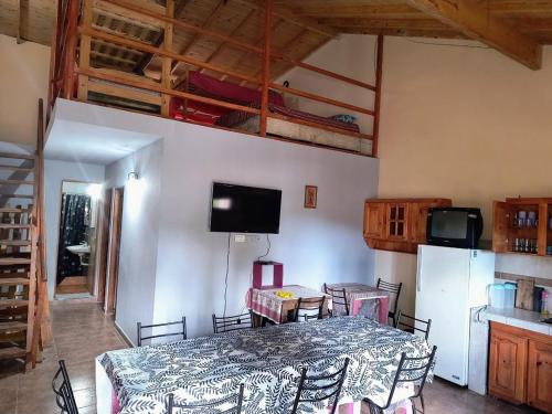 Η κουζίνα ή μικρή κουζίνα στο Large Duplex #1