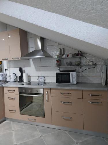 Η κουζίνα ή μικρή κουζίνα στο Park Apartment