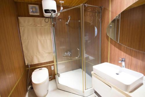 Et badeværelse på Bungalow 1 phòng ngủ View Hồ Melly - Vũng Tàu