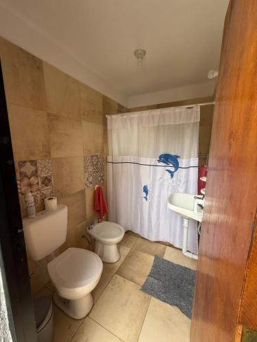 Et badeværelse på Quincho El Aguaribay