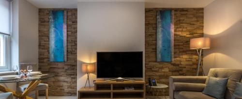 Χώρος καθιστικού στο Mansio Suites Basinghall