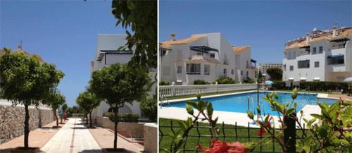 The swimming pool at or close to Fuentes de Nerja