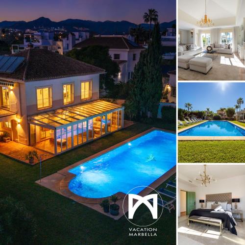 VACATION MARBELLA I Villa Bosquecito, Giant Private Heated Pool, 4min to the Beach, 6 BR, Spacious Villa