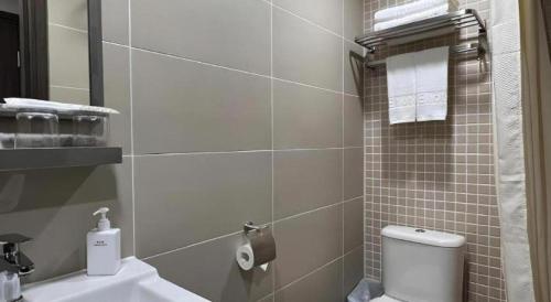 Ванная комната в WE Hotel Kowloon