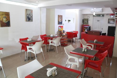 Restaurace v ubytování Hostal San Francisco de Asis