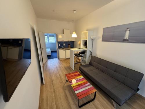 Η κουζίνα ή μικρή κουζίνα στο Klockerhof Appartements I Rooms