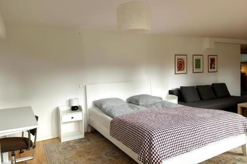 Ένα ή περισσότερα κρεβάτια σε δωμάτιο στο Villa Room