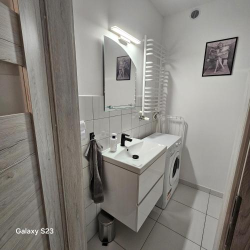 Et badeværelse på Studio Człuchów Centrum