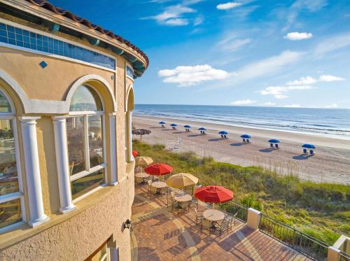 a view of the beach from a building at The Lodge & Club at Ponte Vedra Beach in Ponte Vedra Beach