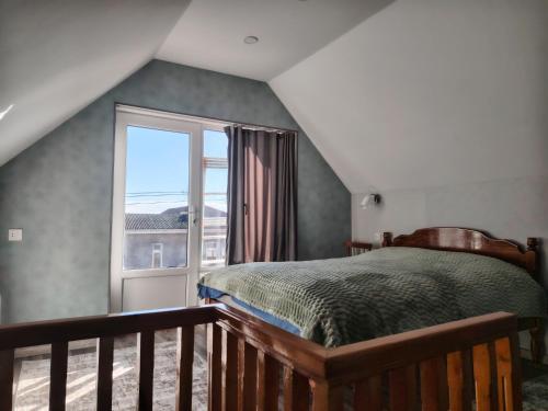 En eller flere senge i et værelse på AGA Frame