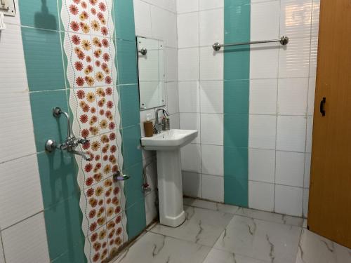 Koupelna v ubytování Snow Valley