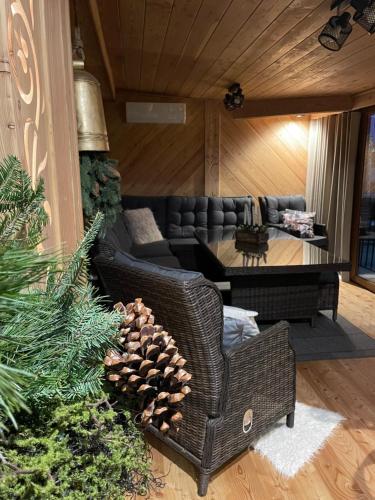 Et opholdsområde på U Podnóża Tatr - duży dom z widokiem na Tatry blisko Zakopanego