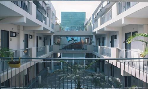 Bygningen som hotellet ligger i