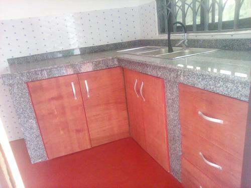 Kuchyň nebo kuchyňský kout v ubytování Royal Regal Suites