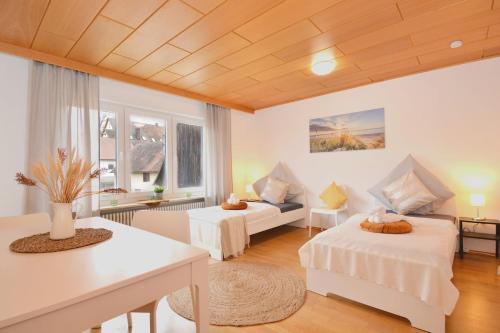 Postel nebo postele na pokoji v ubytování ROH02-BP - Apartment for companies