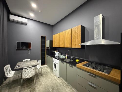 ครัวหรือมุมครัวของ Premium suite