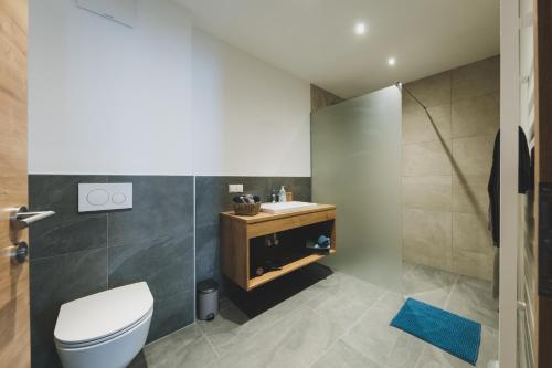 Koupelna v ubytování Dorfvilla Niedernsill