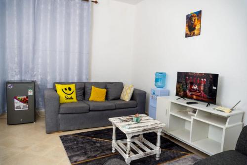 TV a/nebo společenská místnost v ubytování Marion's incredible 1 bedroom apartment