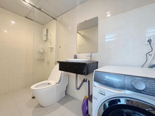 Ένα μπάνιο στο Oasky View Thap Tam Thang - Blue Homestay Vung Tau