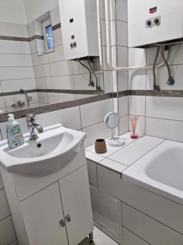 Ванная комната в Lidvina Apartman