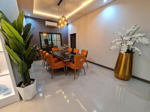 Et opholdsområde på Alice pool villa in Krabi