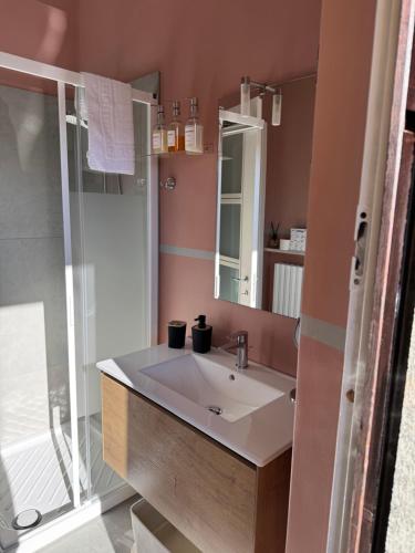 Ванная комната в La Dimora di Borgo