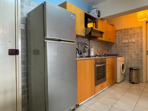 Η κουζίνα ή μικρή κουζίνα στο Kapparis Beach Escape