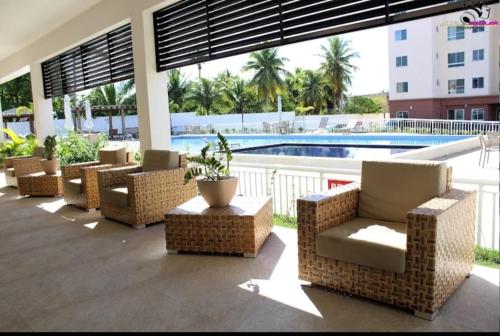 Swimmingpoolen hos eller tæt på VOG Torres do Sul Litoral Ilhéus