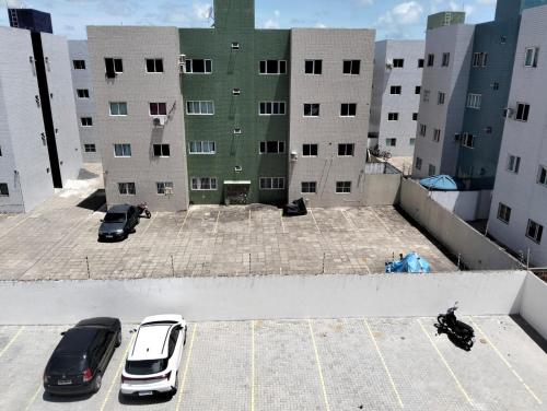 Bygningen som lejligheden ligger i