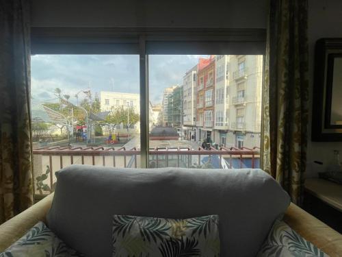 Et opholdsområde på Piso muy amplio Casco Historico