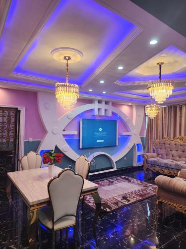 O zonă de relaxare la Dynamic Guest House Buea