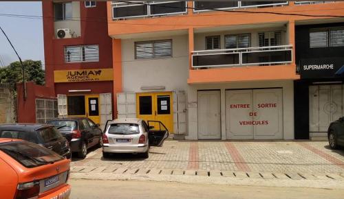 Bygningen som lejligheden ligger i