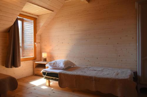 Postel nebo postele na pokoji v ubytování Chambres d'Hôtes Le Plessis à Broye