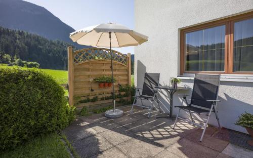 Vue générale sur la montagne ou vue sur la montagne depuis l'appartement