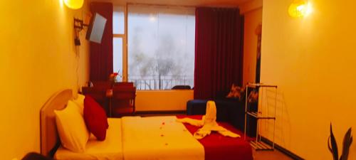 Ένα ή περισσότερα κρεβάτια σε δωμάτιο στο Adisham village home