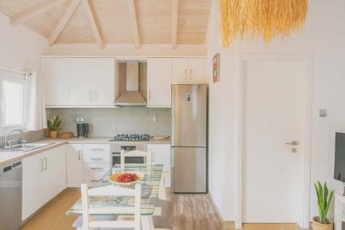 Køkken eller tekøkken på Secret Garden Volos